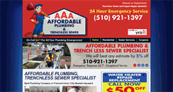 Desktop Screenshot of fremontplumber.com